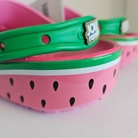 Crocs Jolly Rancher Classic Clog Watermelon Pink M8/W10 - Picture 8 of 13